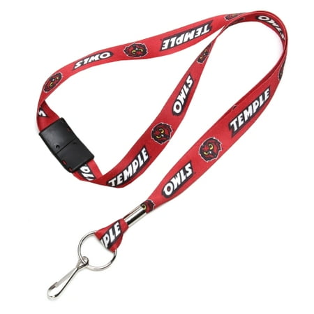 - Temple Owls WinCraft 3/4'' Lanyard - No Size