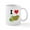White, variant on CafePress - I Heart (Love) Corn (On The Cob) Mug - 11 oz Ceramic Mug - Novelty Coffee Tea Cup