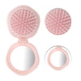 thumbnail image 3 of Unique Bargains 1 Pc Folding Air Cushion Hair Brush for Curly Thin Hair Pink ABS, 3 of 3