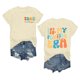 thumbnail image 1 of Top de manga corta con estampado de Halloween para mujer: cuello redondo, corte holgado, blusa informal para fiestas, 1 of 3
