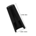 thumbnail image 2 of CRILSTYLEO 2pcs Saxophone Mouthpiece Cap Protective Cap Black Plastic For Professional Players, 2 of 8