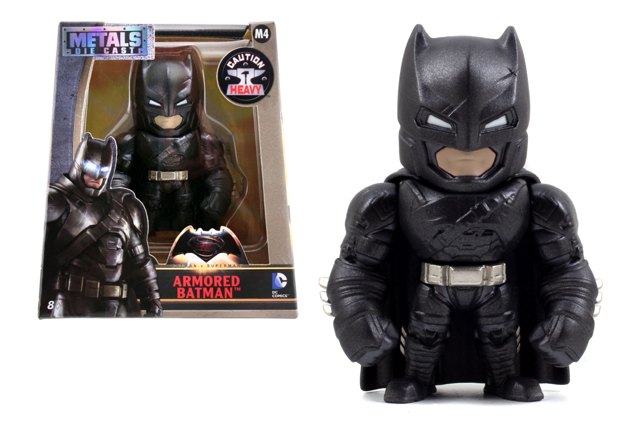 JADE METALS DC COMICS ARMORED BATMAN METAL DIE CAST 4/" ACTION FIGURE #ssep17-151
