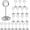 Black, variant on Table Number Holders 20Packs - 3.35 Inch Table Number Stands Place Card Holder for Wedding Party Graduation Reception Restaurant Home Photo Picture Office Memo (Gold, 3.35")