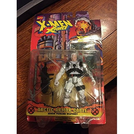 1996 Toy Biz X Men X Force Arctic Armor Cable Action Figure Marvel Comics