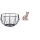 thumbnail image 1 of Cesta de huevos,Cesta multiusos para huevos,cesta tejida de alambre de hierro,Cesta de almacenamiento de alambre para huevos Cesta de almacenamiento portátil,Figura de escritorio,Estante de, 1 of 8