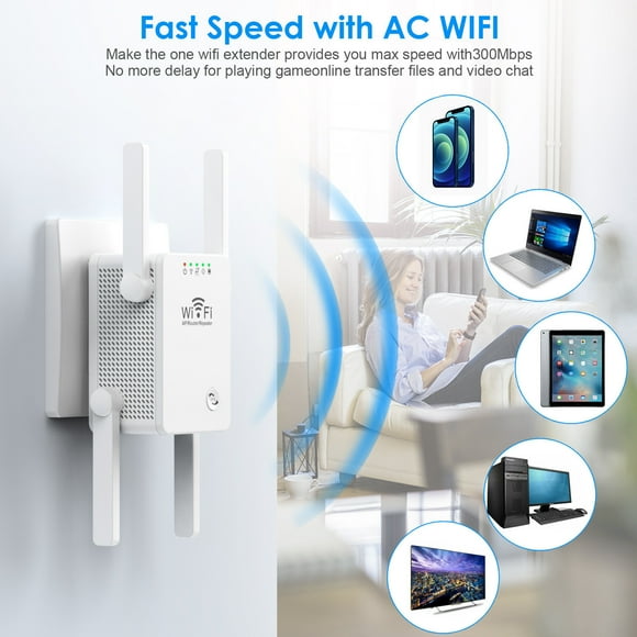 Qiopertar Clearing livraison gratuite Amplificateur de signal wifi 300mbps Home support répéteur Internet sans fil à distance plus d'appareils applications Internet de base