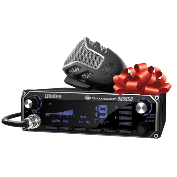 Radio CB Uniden BEARCAT 980 SSB de 40 canales con banda meteorológica NOAA
