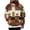 Khaki, variant on Men's Hoodie Pullover Sweatshirt Vintage Retro Patchwork Print Graphic Long Sleeve Hooded Top Casual Streetwear Oversized Loose Fit Cotton Blend Fall Winter Fashion