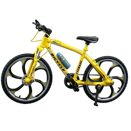 

17.5x10.5cm Creative Alloy Model 1:10 Mini Simulation Toy (Racing Cycle Yellow)
