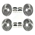 thumbnail image 1 of Transit Auto Front Rear Disc Brake Rotors and Semi-Metallic Pads Kit for Car Chevrolet Impala Limited K8S-100813, 1 of 11