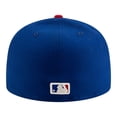 thumbnail image 4 of Men's New Era White/Royal Chicago Cubs 150th Anniversary 59FIFTY Fitted Hat, 4 of 7