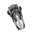 thumbnail image 1 of ZLight Universal Fenders Fiber Bike Front/Rear Mudguard Printed Bike Tire Wheel Cycling Mud Guard With Ties No.03, 1 of 6