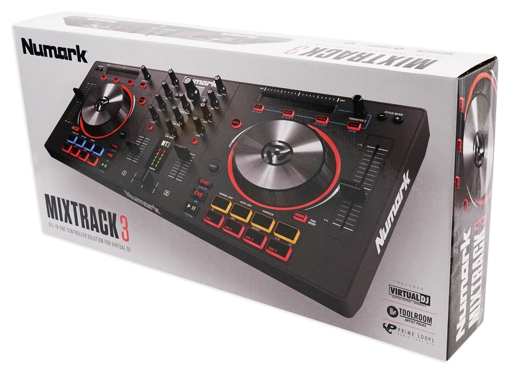 Numark Mixtrack 3 All-in-one DJ Controller 4 Virtual DJ Numark Mixtrack 3 All-in-one DJ Controller 4 Virtual DJ