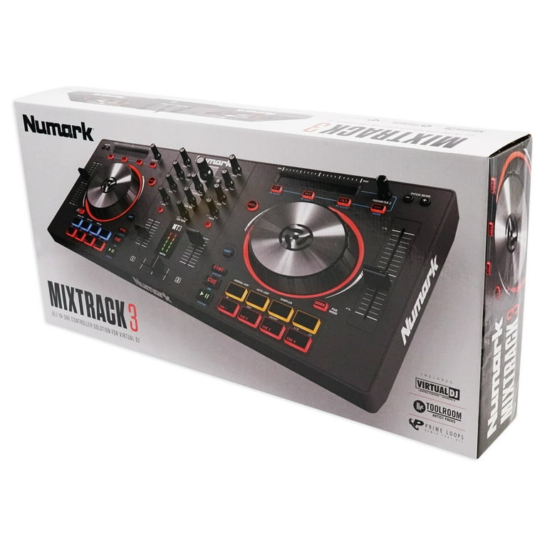 Numark Mixtrack 3 All-in-one DJ Controller 4 Virtual DJ