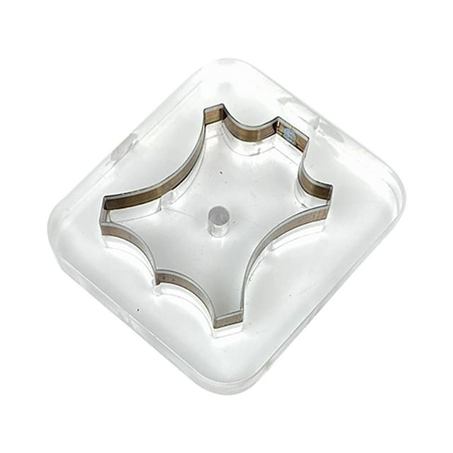 Découpe de Cuir Die Poinçon de Motif en Cuir Tag Pendentif à la Main Modèle 4.2cmx4.8cm