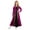 Hot Pink, variant on TiaoBug Kids Girls Renaissance Queen Velvet Vintage Maxi Dress Halloween Medieval Princess Fancy Dress Up Royal Blue 8