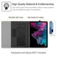 thumbnail image 2 of Fintie Portfolio Case for 12.3 Inch Microsoft Surface Pro 7, Surface Pro 6, Surface Pro 5, Surface Pro 4, Pro 3 - Business Cover with Pocket, Compatible with Type Cover Keyboard, 2 of 7
