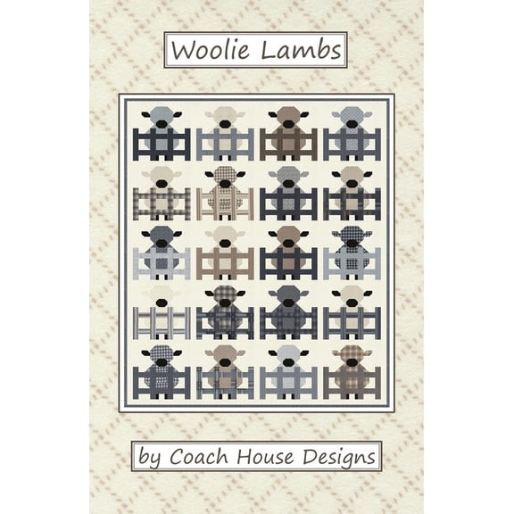 Woolie Lambs Quilt Pattern by Barbara Cherniwchan