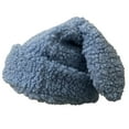 thumbnail image 2 of D-GROEE Floppy Sherpa Beanie Hats Cute Bunny Ears Funny Hat Fluffy Winter Cap Warm Rabbit Skull Cap Outdoor Slouchy Hat, 2 of 8