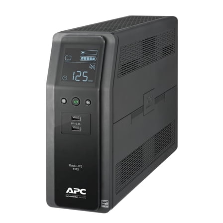 APC Back-UPS Pro BN1375M2 Uninterruptible Power Supply with Surge Protection, 10 Outlets, 6' Cord