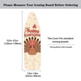 thumbnail image 5 of HELLHERO 15x54 Inches Polyester Ironing Board Protector Cover - Elastic Border Dustproof Covers for Home(Thanksgiving Turkey), 5 of 5