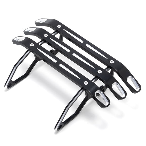 Aluminum CNC Front Bumper for Yamaha Banshee YFZ350 YFZ 350 1987-2006 Black