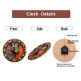 thumbnail image 7 of Colorful 2D Animal Wall Clock Decoration Art 10-Inch Silent Wooden Wall Clock, Battery Operated (AA Batteries Not Included), Artistic Home Decor, 7 of 7