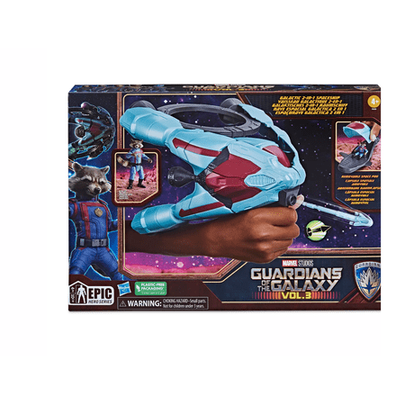 Disney Guardians of the Galaxy Vol. 3 Rocket Action Figure Galactic Spaceship