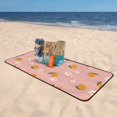 thumbnail image 6 of Cotton Bath Towels for Bathroom - Cute Lemon Flower Pink Microfiber Quick Dry Towels for Body Bath Sheets, Personalized Beach Towel, Soft Shower Towels for Travel Home Beach 27*55in, 6 of 7