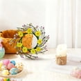 thumbnail image 2 of Front Door Wreath for Spring Summer, Denbek 32Cm Artificial Wreath for Front Door - Colorful & Full Faux Flower and Greenery Arrangement, 2 of 5