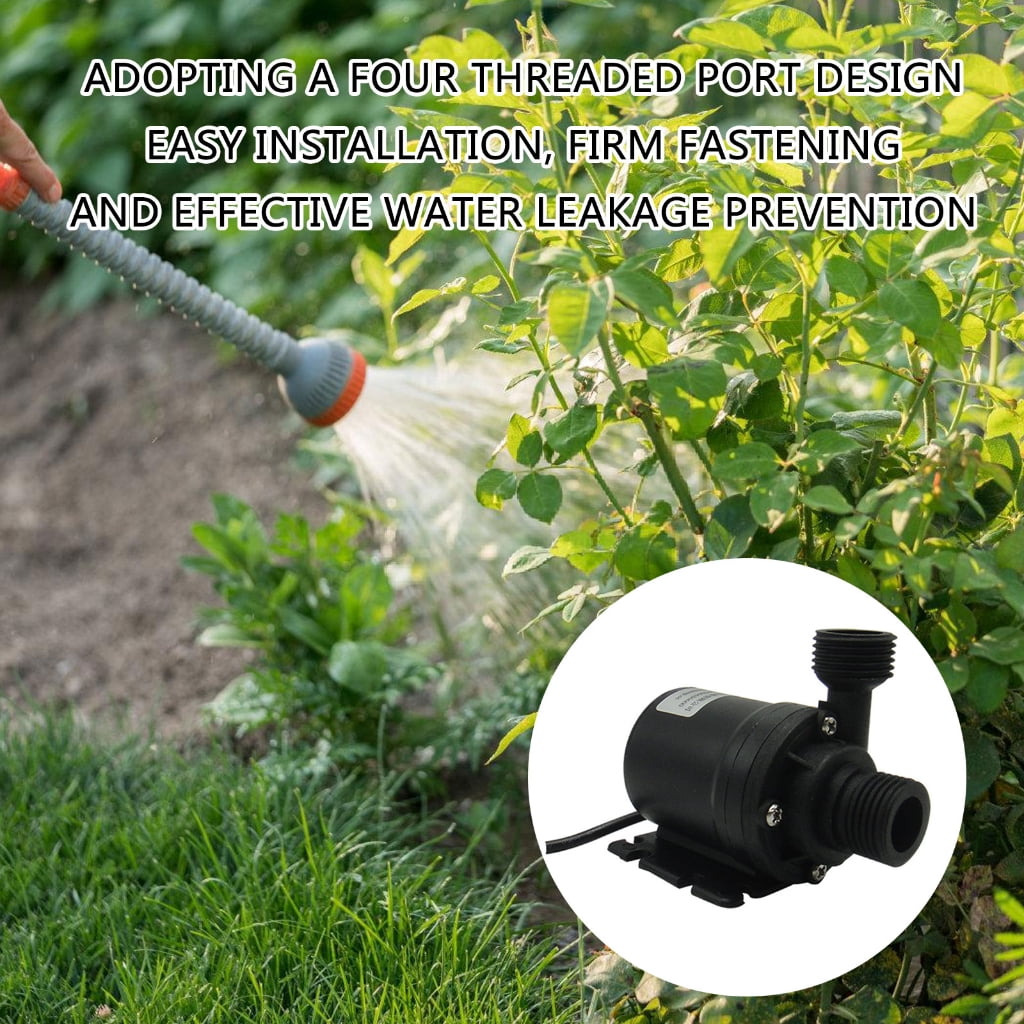 WINDLAND Multifunction Submerged Water Pumps 5 Meter Lift Water Pumps for Basement Drainage
