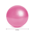 thumbnail image 2 of Small Exercise Ball - Mini Pilates Ball for Yoga, Barre, Physical Therapy, Stretching & Core Stability Workout，pink, 2 of 5