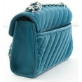 thumbnail image 2 of Michael Kors Rose Quilted Small Shoulder Flap Crossbody Bag Lagoon Velvet, 2 of 7