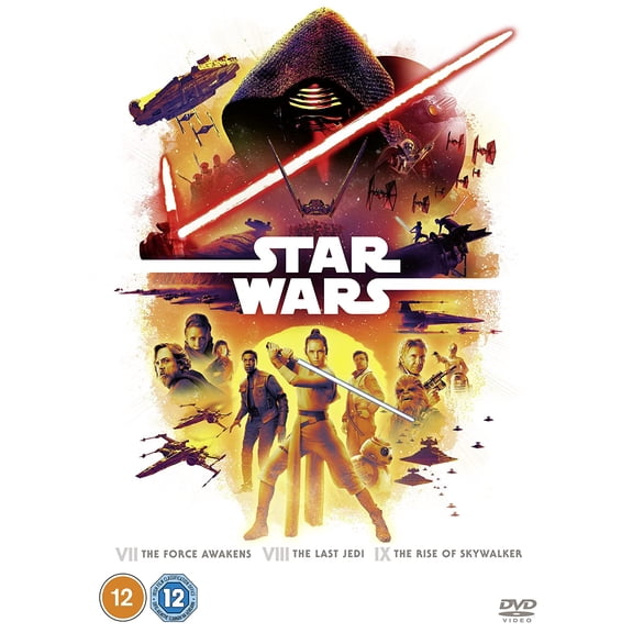 Star Wars Sequel Trilogy Box Set (DVD) [2022]
