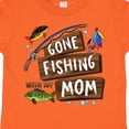 thumbnail image 4 of Inktastic Gone Fishing with My Mom Boys or Girls Toddler T-Shirt, 4 of 5