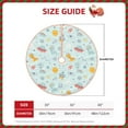 thumbnail image 3 of KLL Space With Dino Astronauts Christmas Tree Skirt 30" ,Party Decorations Farmhouse for Christmas Decorations Holiday Party, 3 of 6