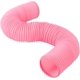 thumbnail image 1 of Túnel de juego plegable para animales pequeños con juguetes divertidos, 4 x 40 pulgadas para cobayas, ratas y conejos enanos (rosa), 1 of 5