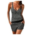 thumbnail image 2 of xIANGYUN Ensembles de Bikini pour Femmes Maillot de Bain 2 Pcs Bikini Tenue de Plage Maillot de Bain Rembourré Plus Maillots de Bain pour Femmes Maillots de Bain pour Femmes 2025 Noir L, 2 of 6