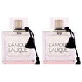 thumbnail image 2 of Perfume Lalique LaMour Eau de Parfum 100 ml para mujer (paquete de 2), 2 of 3
