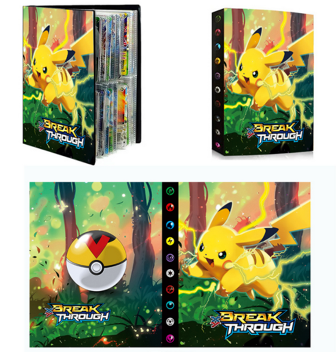 Pokemon Album Collection Card Book 240 Display Books Pokemon