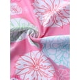 thumbnail image 6 of Yeahdor Baby Girls Floral Printed Ruffles Rash Guard Newborns Long Sleeve Swimming T-Shirt with Bottoms Beachwear, 6 of 7