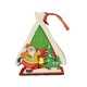 thumbnail image 2 of Adornos navideños, casas navideñas de madera, juguetes, casas de madera coloridas, regalos navideños brillantes, 2 of 4