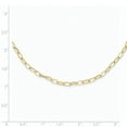 thumbnail image 2 of Primal Gold 14 Karat Yellow Gold Oval Link Necklace, 2 of 4