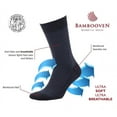 thumbnail image 3 of BAMBOOVEN Men’s Lightweight Dress and Trouser Socks – Premium Bamboo, Odor Free & Breathable, (3 pair or 8 pair + Gift box), 3 of 5