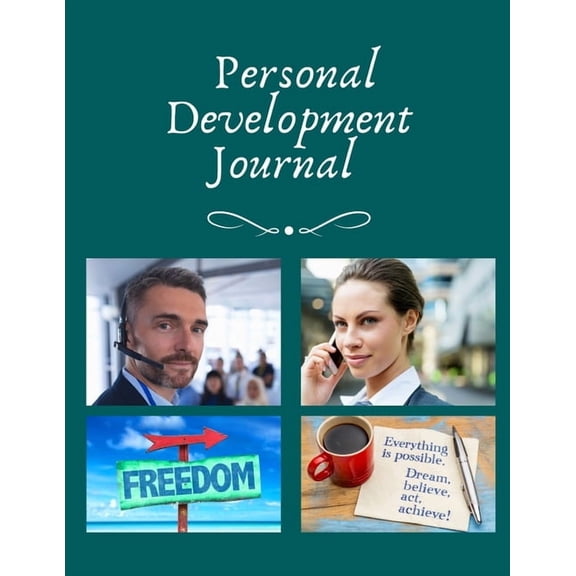 Personal Development Journal (Teal), (Paperback)