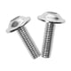 thumbnail image 4 of 10x Tornillos Pernos Matrícula Aluminio Decorativos Cubren 16x5mm / 20x6mm 20mm x 6mm, 4 of 8