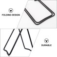 thumbnail image 3 of 2 Pcs Space Saving Bike Storage Iron Black For Outdoor Use, 3 of 6