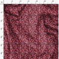 thumbnail image 3 of Soimoi Poly Canvas Red Fabric By the Yard - 56 Inch Wide - Florals Print Fabric - Elegant and Timeless Patterns for Fashion and Home Decor Printed Fabric, 3 of 6