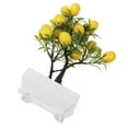 thumbnail image 5 of GETAJGHSD GooHochy Citrus Artificial Tree Small Artificial Potted Plant for Dining Table Centerpiece Easy to Maintain, 5 of 8
