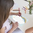 thumbnail image 5 of Koyal Wholesale Kids Fill in the Blank Thank You Cards 20 Cards Including Envelopes Rainbows and Clouds, 5 of 5